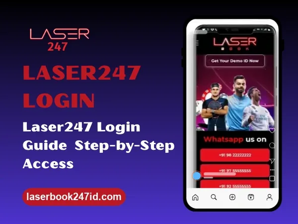 Laser247 login guide step by step